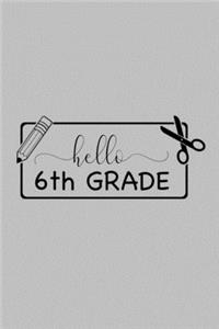 Hello 6th Grade