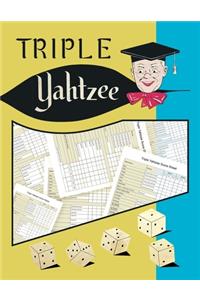 Triple Yahtzee Score Sheets