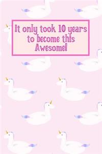 It Only Took 10 Years to Become This Awesome!