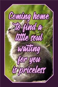 Coming Home to Find a Little Soul Waiting for You Is Priceless