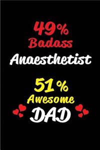 49% Badass Anaesthetist 51% Awesome Dad