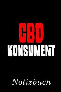 CBD Konsument Notizbuch