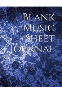 Blank Sheet Music Journal