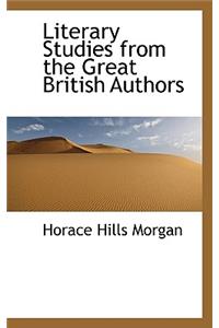 Literary Studies from the Great British Authors