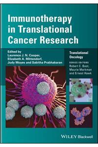 Immunotherapy in Translational Cancer Research