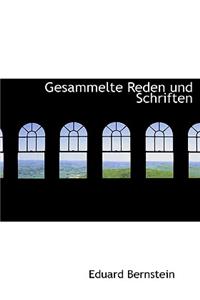 Gesammelte Reden Und Schriften
