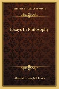 Essays In Philosophy
