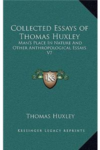 Collected Essays of Thomas Huxley