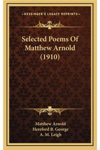 Selected Poems Of Matthew Arnold (1910)