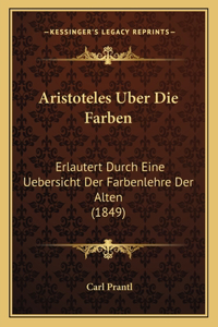 Aristoteles Uber Die Farben