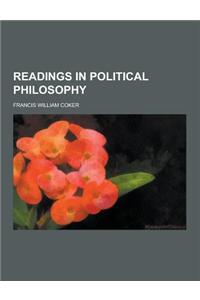 Readings in Political Philosophy