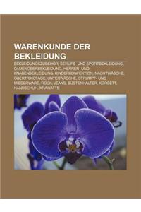 Warenkunde Der Bekleidung