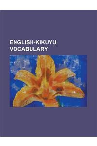 English-Kikuyu Vocabulary