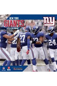 New York Giants 2019 12x12 Team Wall Calendar