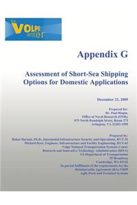 Assessment of Short-Sea Shipping Options for Domestic Applications