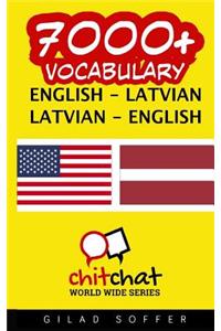 7000+ English - Latvian Latvian - English Vocabulary