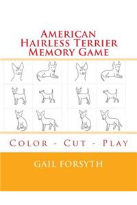 American Hairless Terrier Memory Game