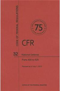 National Defense, Parts 400 to 629