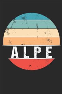 Alpe: 100 Pages 6 'x 9' -Dot Graph Paper Journal Manuscript - Planner - Scratchbook - Diary