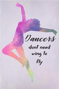Dancers Dont Need Wings Rainbow