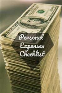 Personal Expenses Checklist