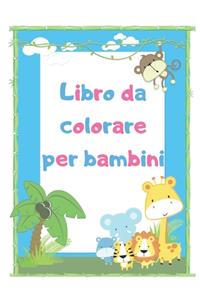 Libro da colorare per bambini