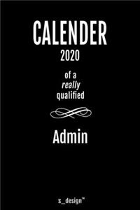 Calendar 2020 for Admins / Admin