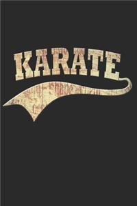 Karate Notizbuch
