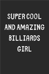 Super Cool And Amazing Billiards Girl