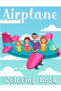 Airplane Coloring Book