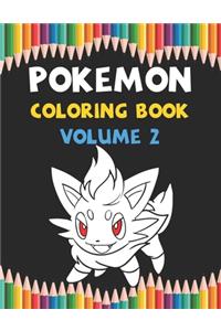 Pokemon Coloring Book Volume 2