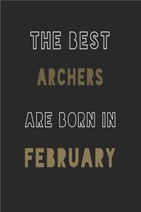The Best Archers are Born in February journal