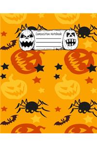 Halloween Abstract Pattern Volume 6 College Ruled Journal