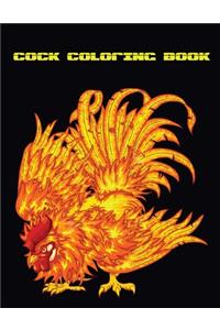 Cock Coloring Book
