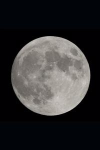 Full Moon Night Space Theme Science 2020 Weekly Planner 134 Pages