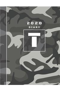 Personalised 2020 Diary Week To View Planner