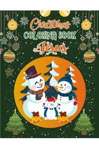 Christmas Coloring Book Jesus