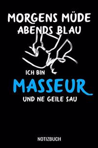 Morgens müde abends blau ich bin Masseur und ne geile Sau