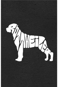 Rottweiler A5 Lined Notebook