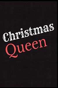 Christmas Queen Notebook Journal