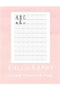 Calligraphy Lined Practice Pad