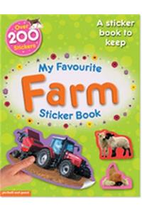 My Favourite Farm Sticker Book: A Sticker Book to Keep, with Over 200 Stickers