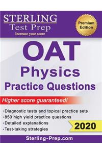 Sterling Test Prep OAT Physics Practice Questions