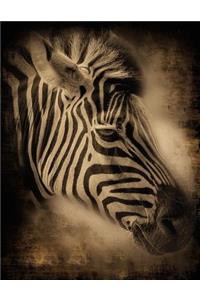 Wild Zebra Notebook