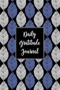 Gratitude Journal Abstract Leaves Pattern 6