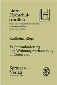 Wohnbaufarderung Und Wohnungsverbesserung in A-Sterreich