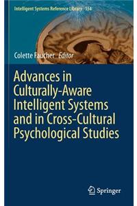 Advances in Culturally-Aware Intelligent Systems and in Cross-Cultural Psychological Studies