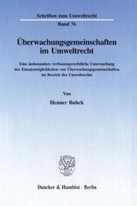 Uberwachungsgemeinschaften Im Umweltrecht