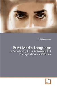 Print Media Language