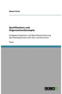 Qualifikations und Organisationskonzepte
